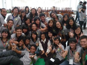 The warm spirit of Campus Ministry.